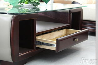 雙葉家具實木皮藝茶幾產品介紹