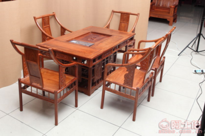 武邑縣雅博古典家具廠 專業老榆木茶桌生產與批發供應商