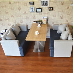 定制款茶餐廳板式餐桌椅 包安裝的一站式家具解決方案